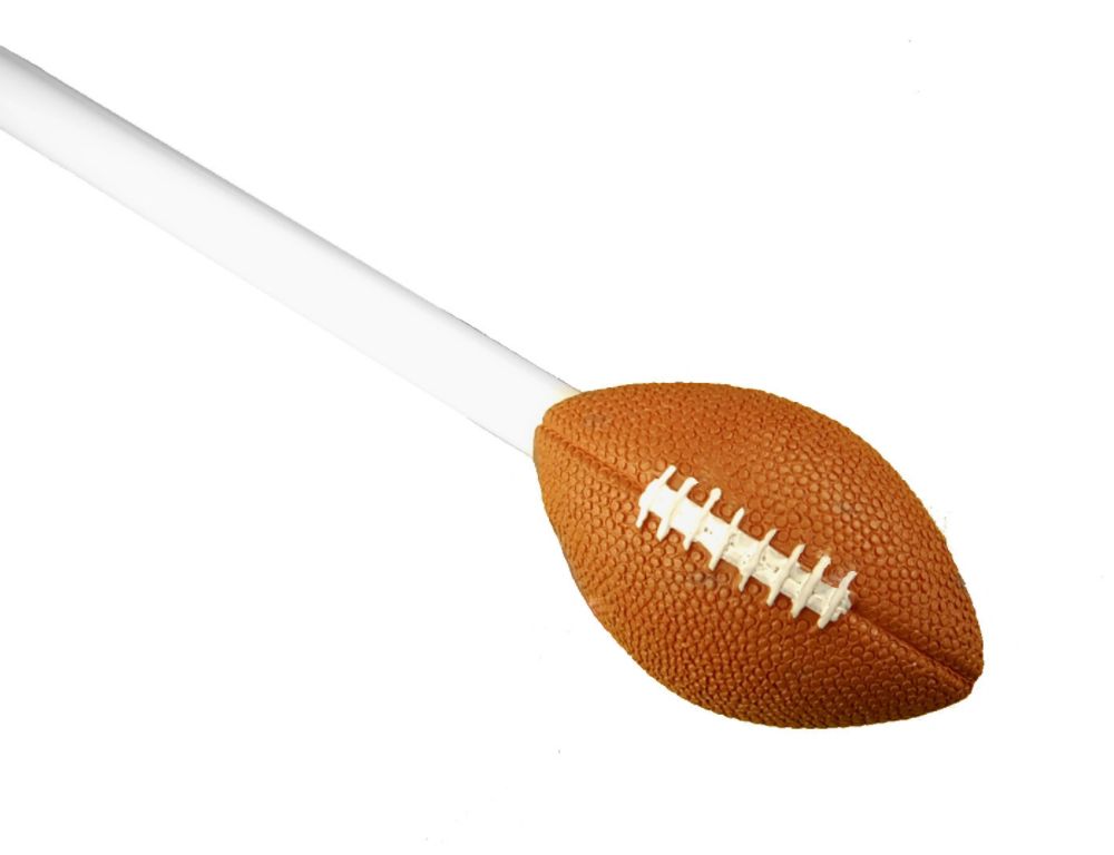 BCL Drapery Hardware, Football Curtain Rod, 28-inch to 48-inch