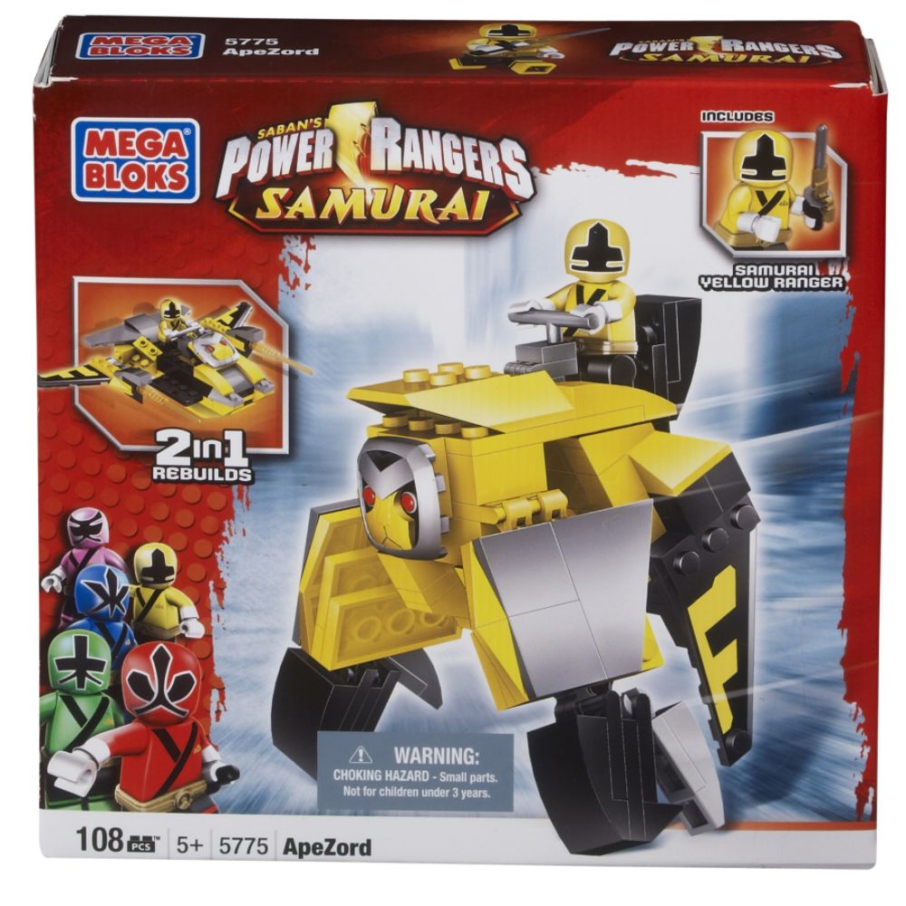 Mega Bloks POWER RANGERS ZORDS - Yellow