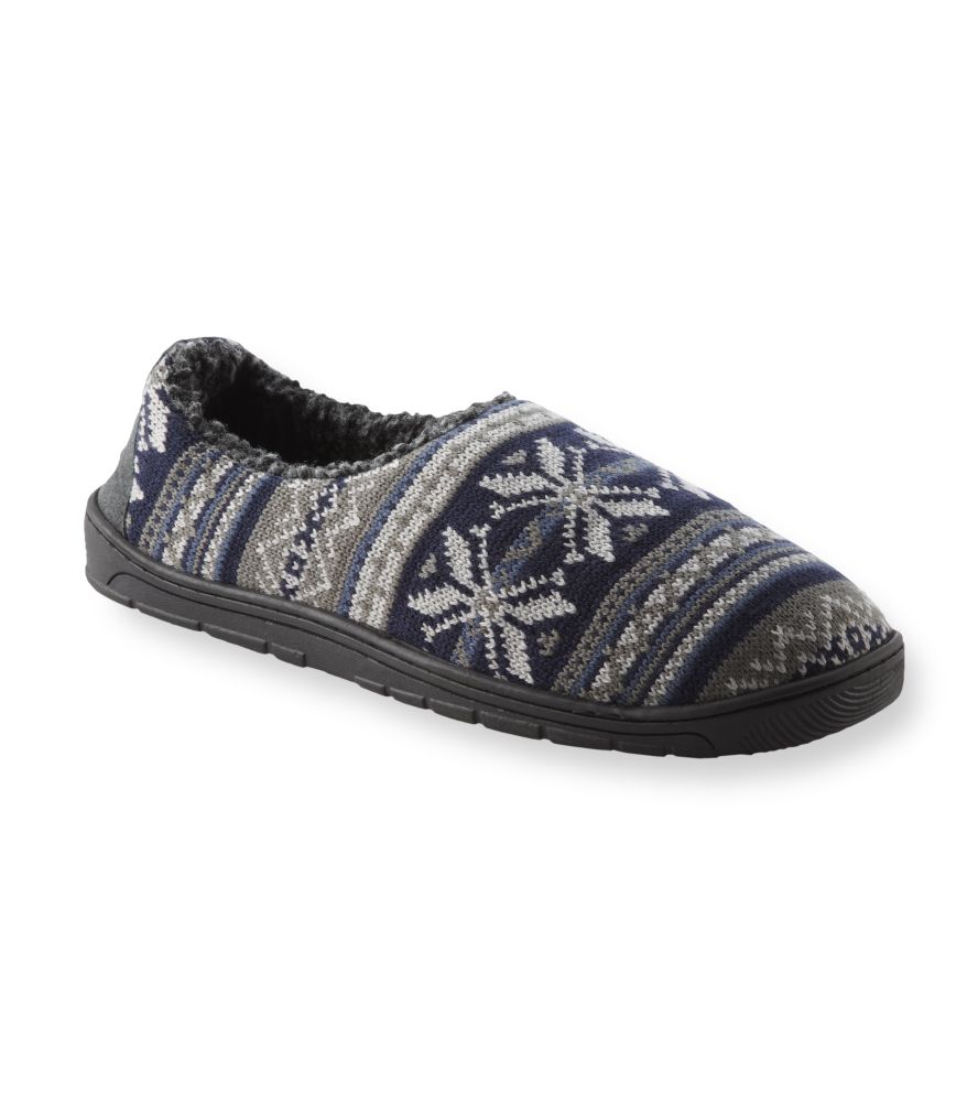 MUK LUKS® John Fairisle Full Foot Slipper - Navy at Kmart.com
