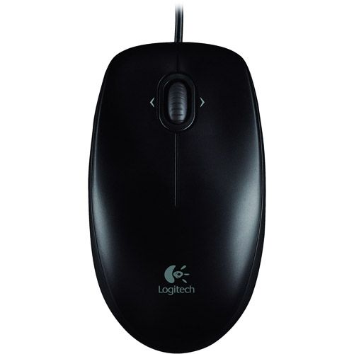 Logitech M100 USB Mouse - Black at Sears.com