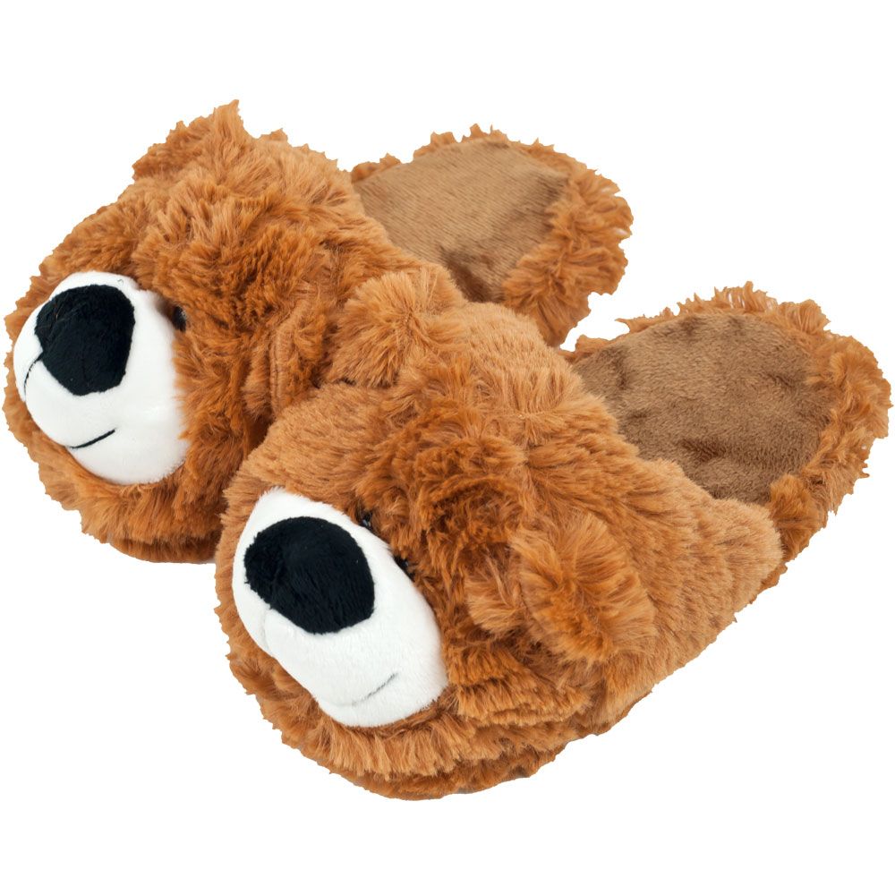 Cuddlee Pet SLIPPERS - Teddy Bear - Medium