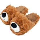SLIPPERS - Teddy Bear - Medium