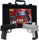 CYMA P.618 Airsoft Pistol Dueling Kit with 2 Pist
