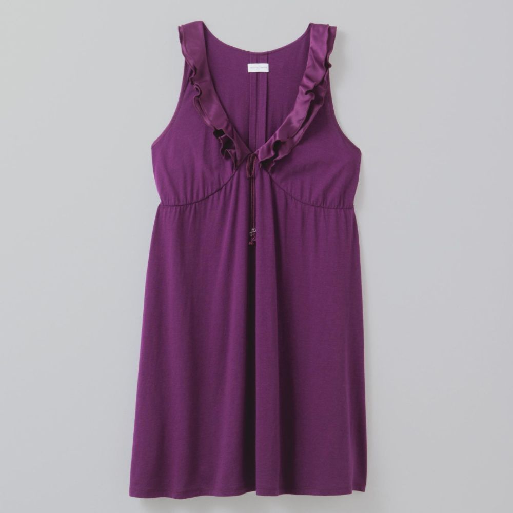 Jaclyn Smith Women's Ruffled Trim Night Gown at Kmart.com