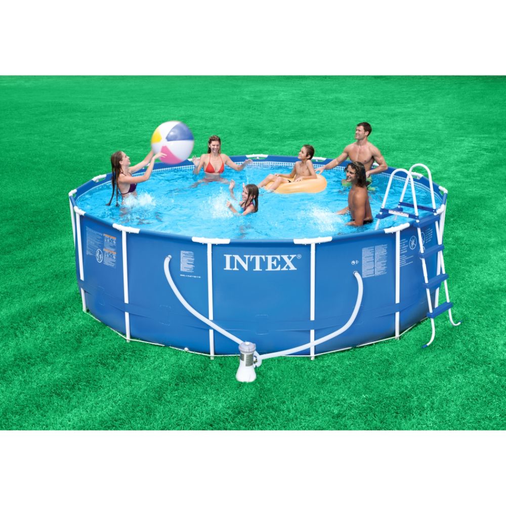 Intex 15FT X 42IN METAL FRAME POOL at Kmart.com
