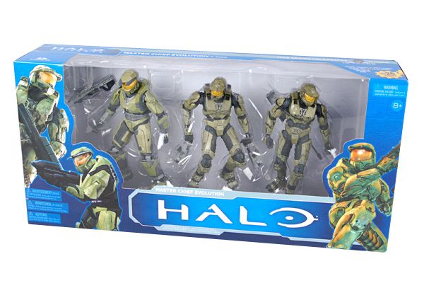 Halo UNIVERSE: ANNIVERSARY 3PK - MASTER CHIEF EVOLUTION - MC 1, MC 2, MC 3 at Sears.com