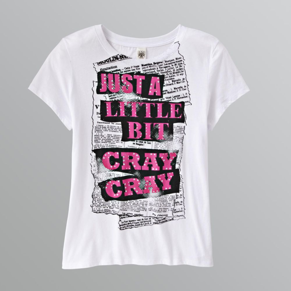 Hybrid Junior's Plus Graphic T-Shirt - Cray at Kmart.com