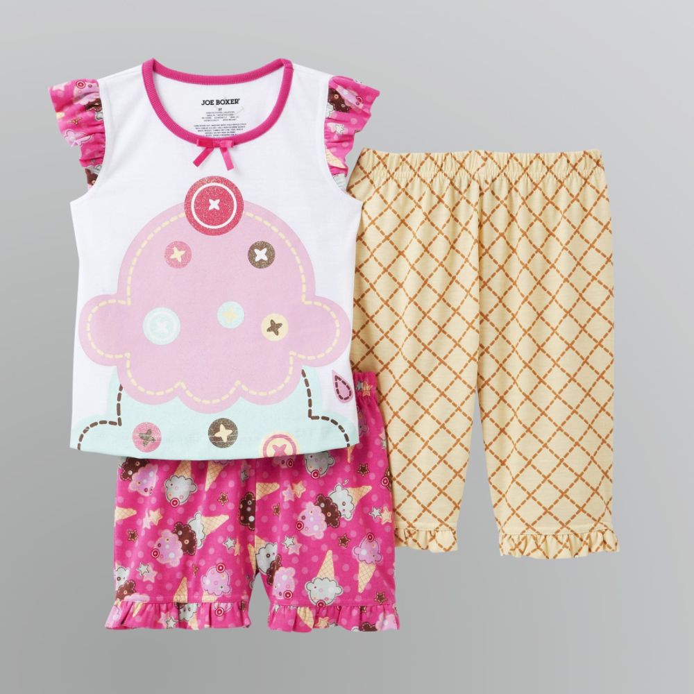 Joe Boxer Girl's Three-Piece Pajama Set at Sears.com