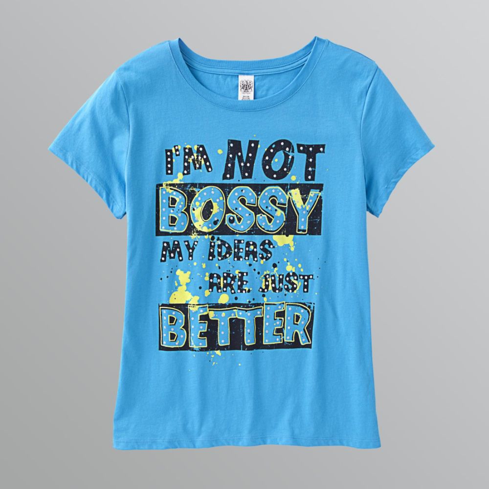 Hybrid Junior's Plus Graphic T-Shirt - Bossy at Kmart.com