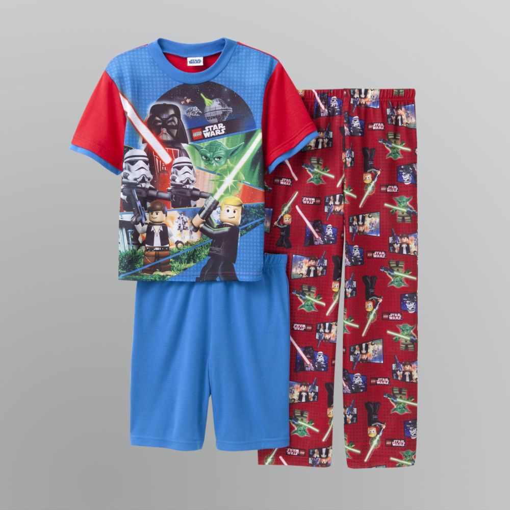 LEGO Star Wars Boy's Three-Piece Pajama Set