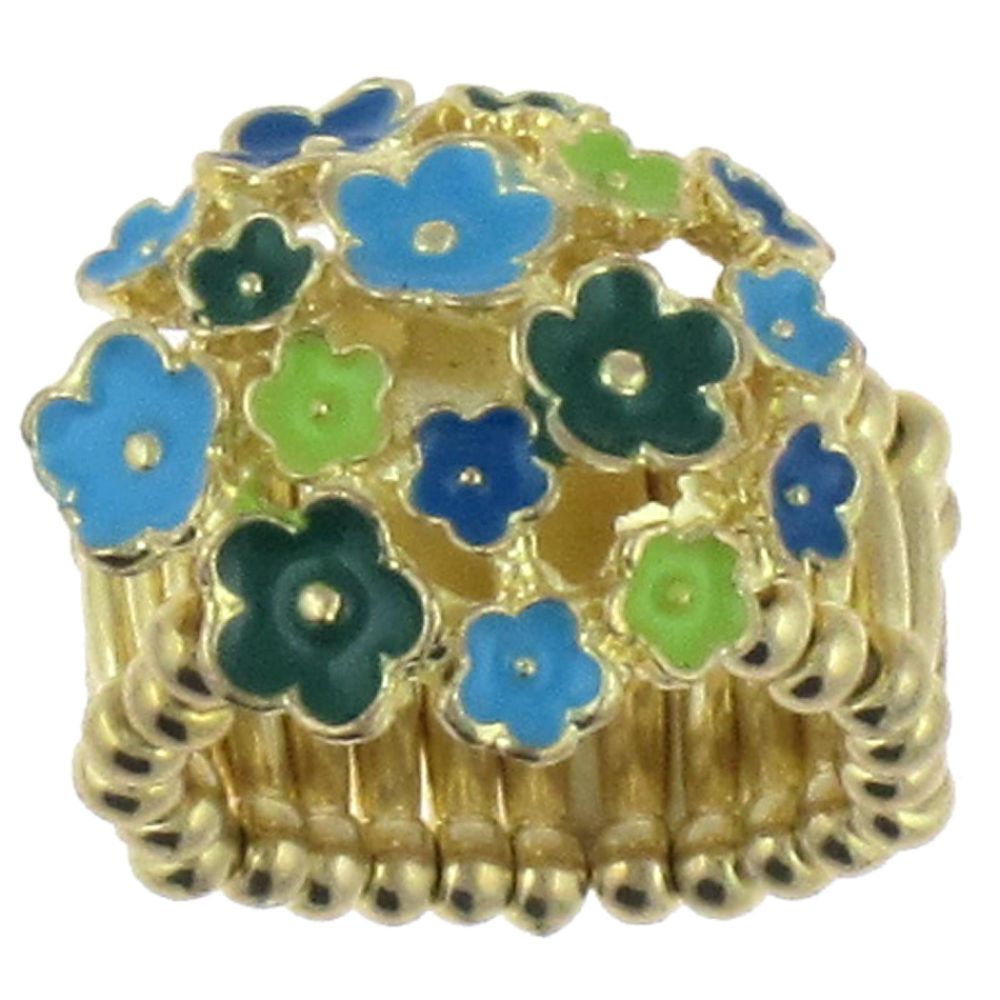 Dream Out Loud by Selena Gomez Stretch Ring Daisy Dome Silver Multicolored Gold at Kmart.com