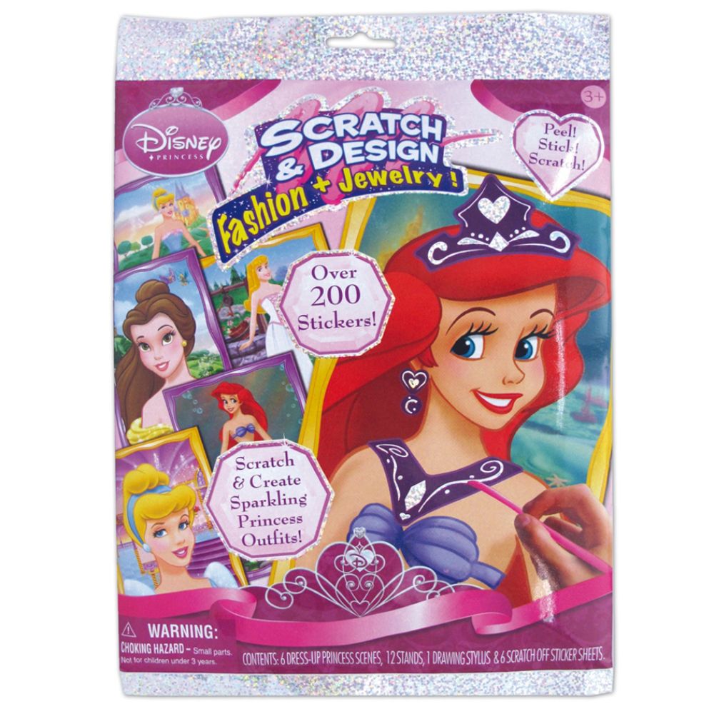 Disney Princess Scratch & Design Fashion And Jewelry at Kmart.com