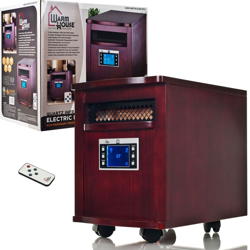 Warm House Portable Infrared Heater - Digital Readout at Kmart.com