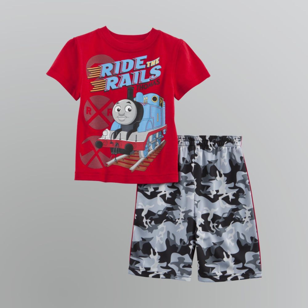 Thomas The Tank Engine Infant and Toddler Boy's T-Shirt and Shorts Set at Sears.com