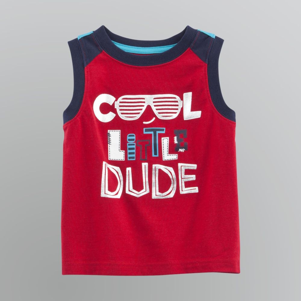 Toughskins Infant Boy's Cool Little Dude Muscle Shirt at Sears.com