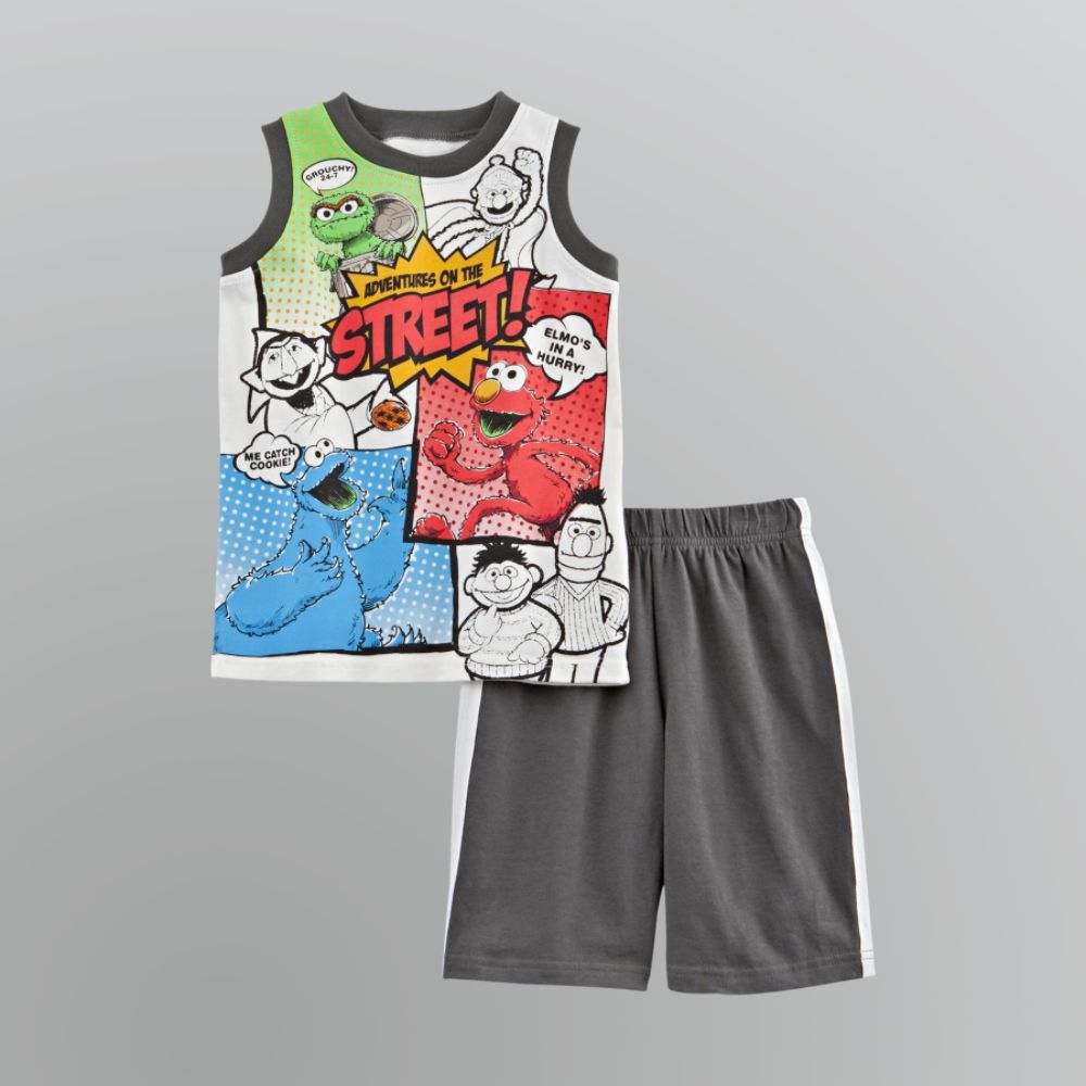 Sesame Street Infant and Toddler Boy's Tank Top and Shorts Set at Sears.com