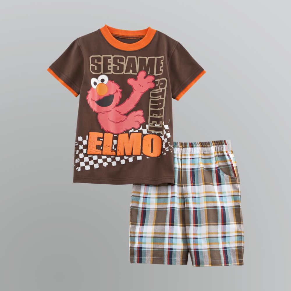 Elmo Infant and Toddler Boy's T-Shirt and Shorts Set at Sears.com