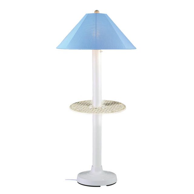 White Catalina II 63.5 inch high Floor Lamp