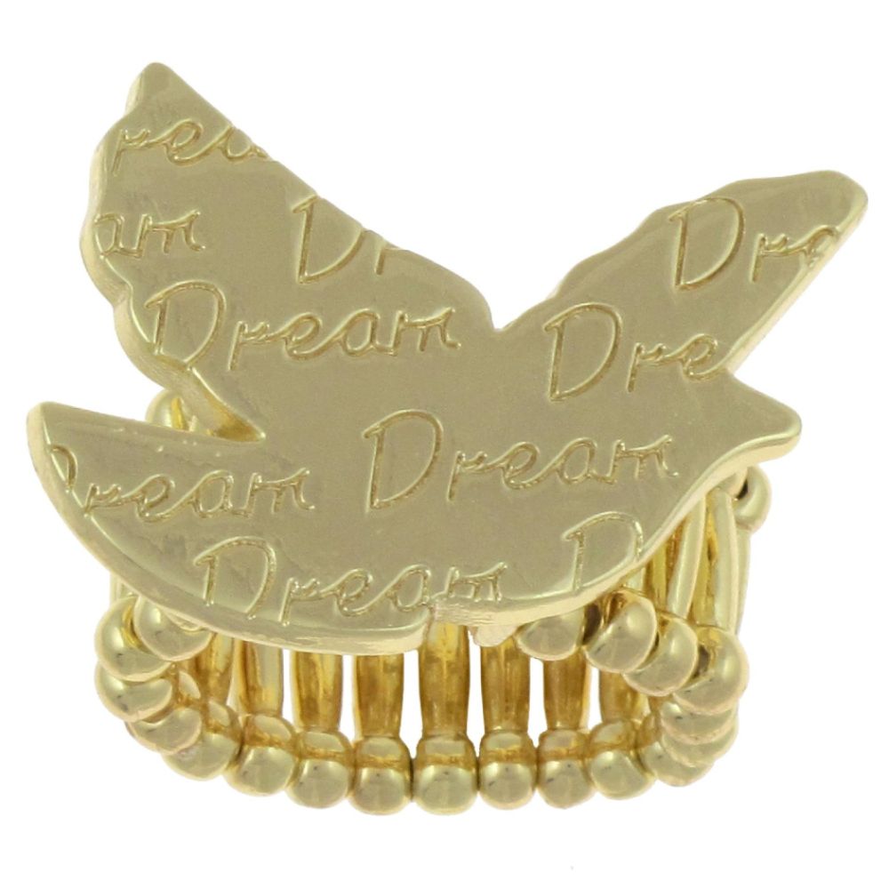 Dream Out Loud by Selena Gomez Dream Dove Stretch Ring Gold Finish