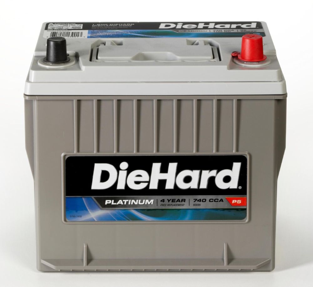 DieHard Platinum Automotive Battery - Group Size 35 (Price with Exchange) at Sears.com