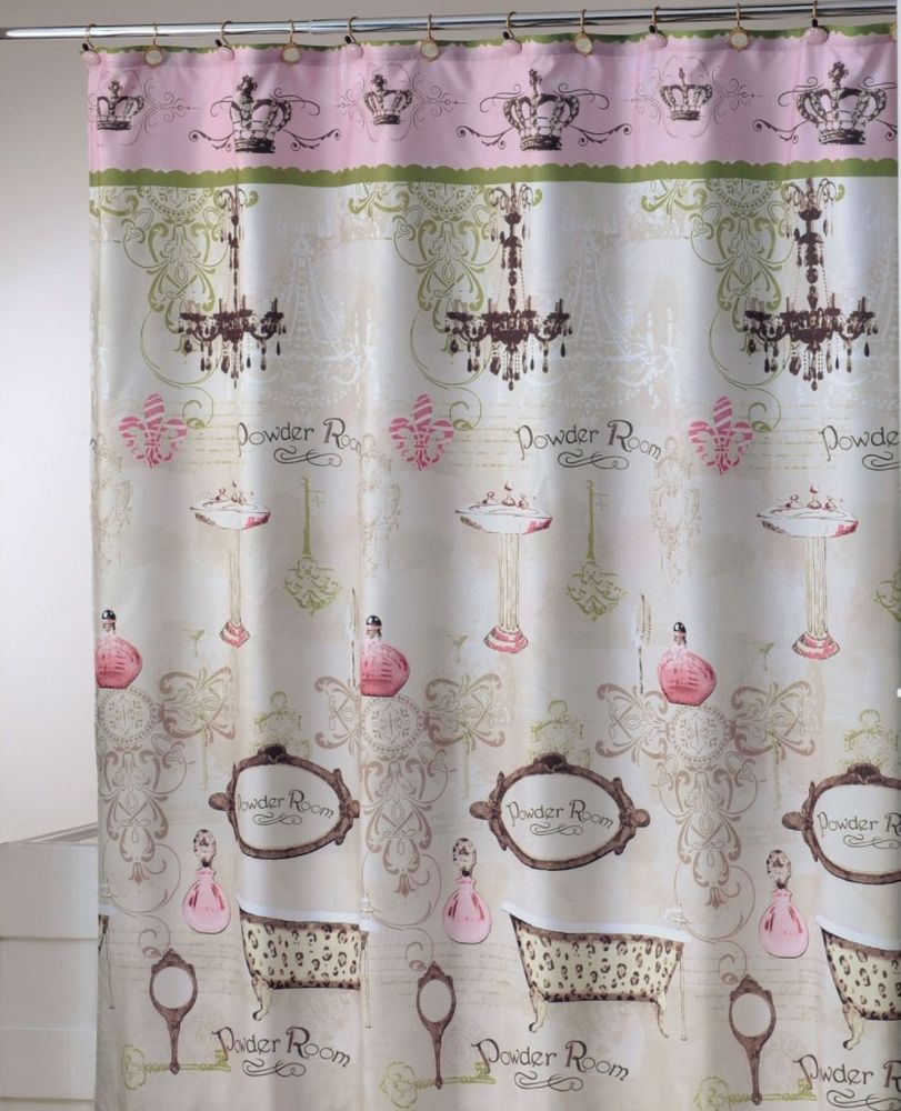 Essential Home VINTAGE APOTHECARY SHOWER CURTAIN at Kmart.com