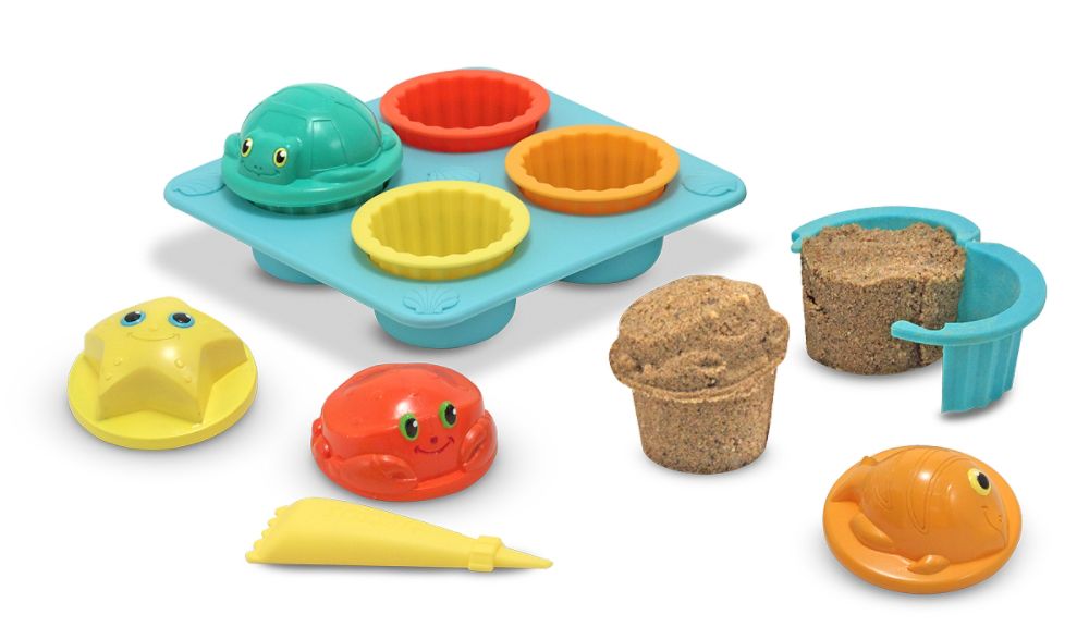 Melissa & Doug Seaside Sidekicks Sand Cupcake Set at Kmart.com