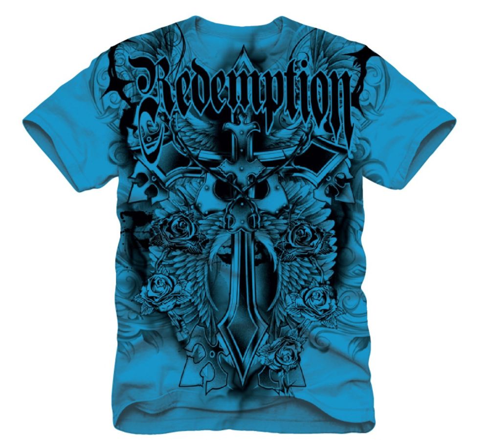 C-Life Mens Tee Shirt Redemption Turquoise at Kmart.com
