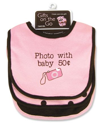 3pk. Bib - Photo With Baby Pink at Sears.com