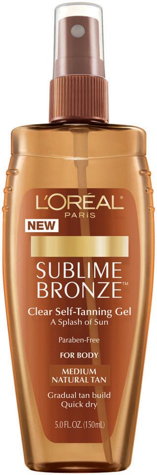 L'Oreal Sublime Bronze Medium Natural Tan Spray Bottle  5 fl oz at Kmart.com