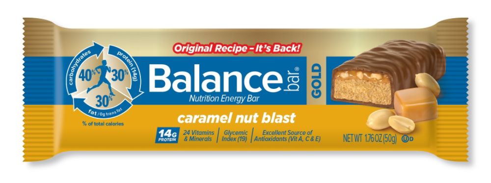 Balance Gold Nutrition Energy Bar, Caramel Nut Blast, 1.76 oz (50 g) at Kmart.com
