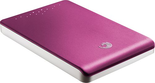 Seagate Freeagent GO 320GB USB2.0, Encryption, Pink, 2.5" External HD - Refurbished