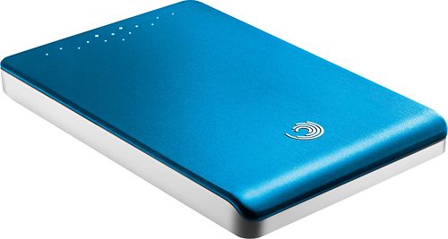 Seagate Freeagent GO 320GB USB2.0, Encryption, Aqua, 2.5" External HD - Refurbished