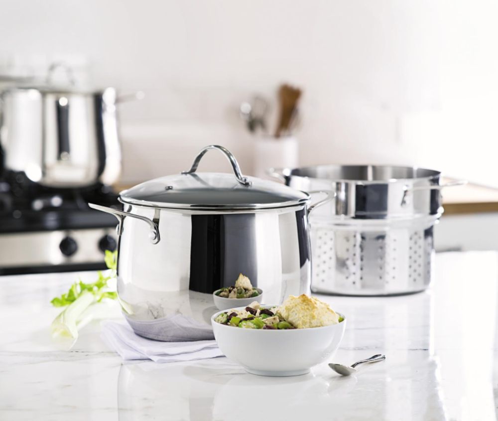 Sandra by Sandra Lee 3PC 8QT Stainless Steel Multi Cooker at Kmart.com