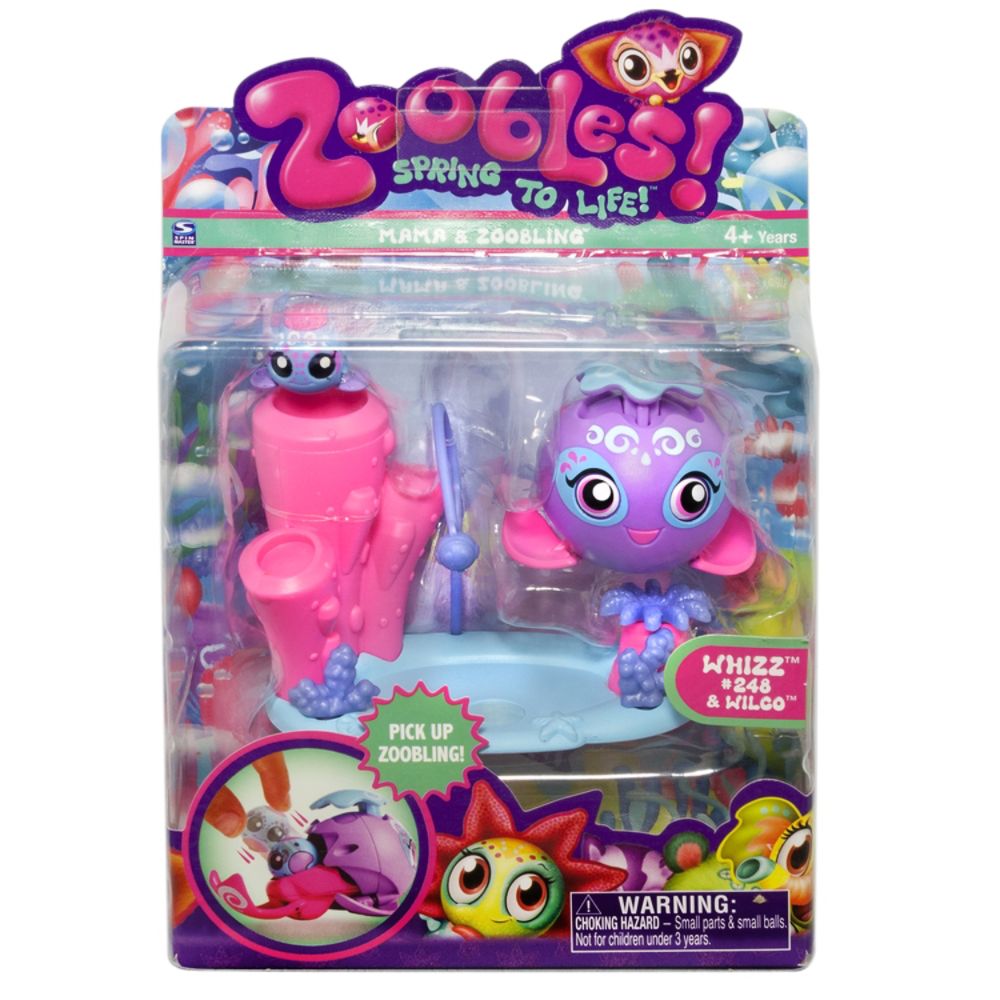 Zoobles! Mamas and Zooblings - Whale and Baby at Kmart.com