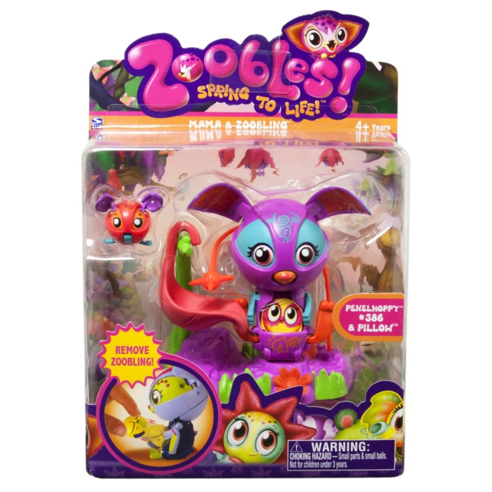 Zoobles! Mamas and Zooblings - Kangaroo and Baby (Purple and Red) at Kmart.com