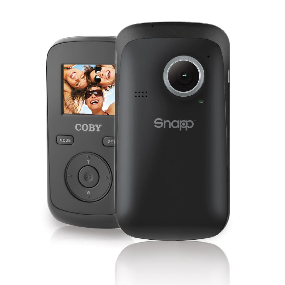 Coby Snapp Mini Camcorder Black