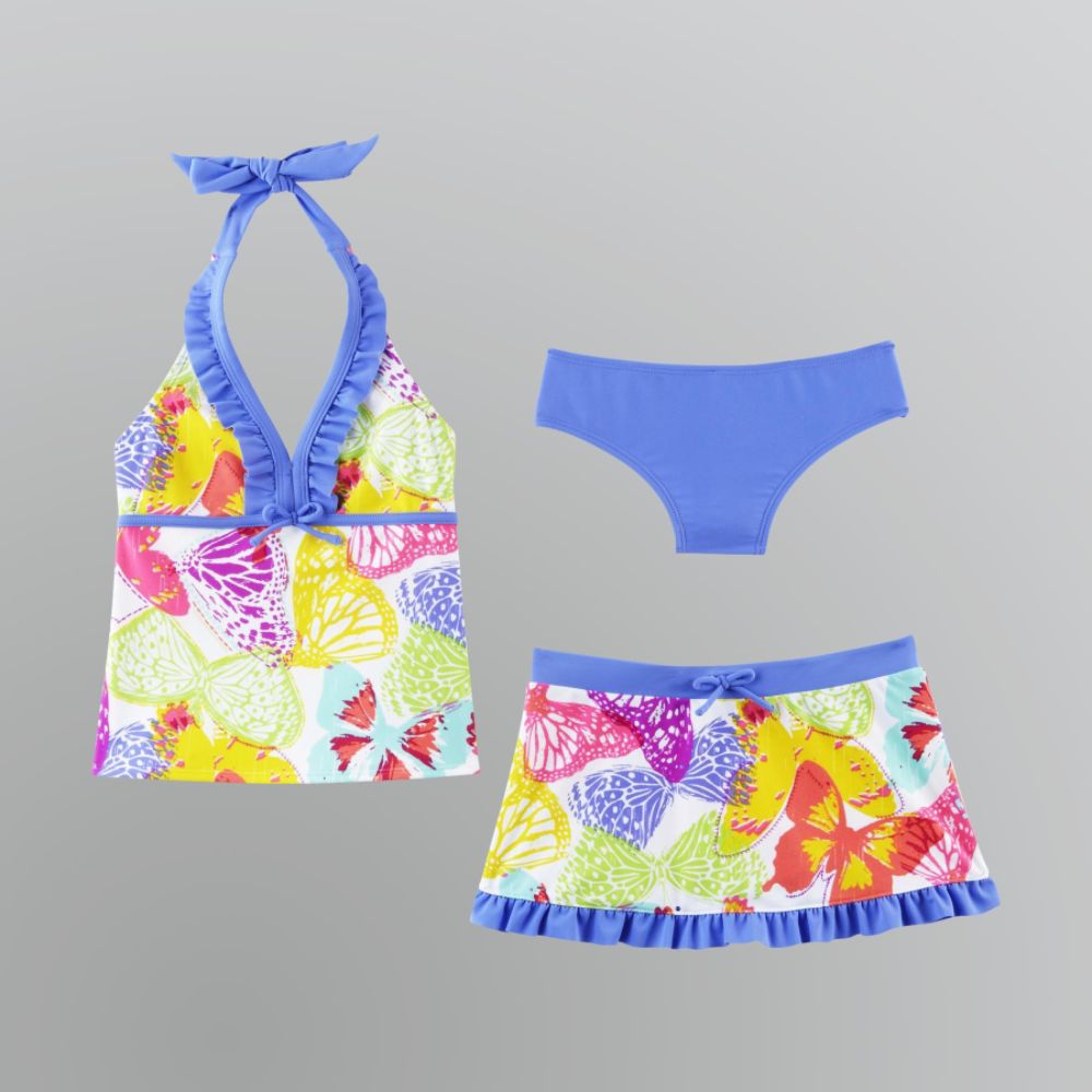 Joe Boxer Girl's Flutteriffic Tankini - 3 pc. at Kmart.com