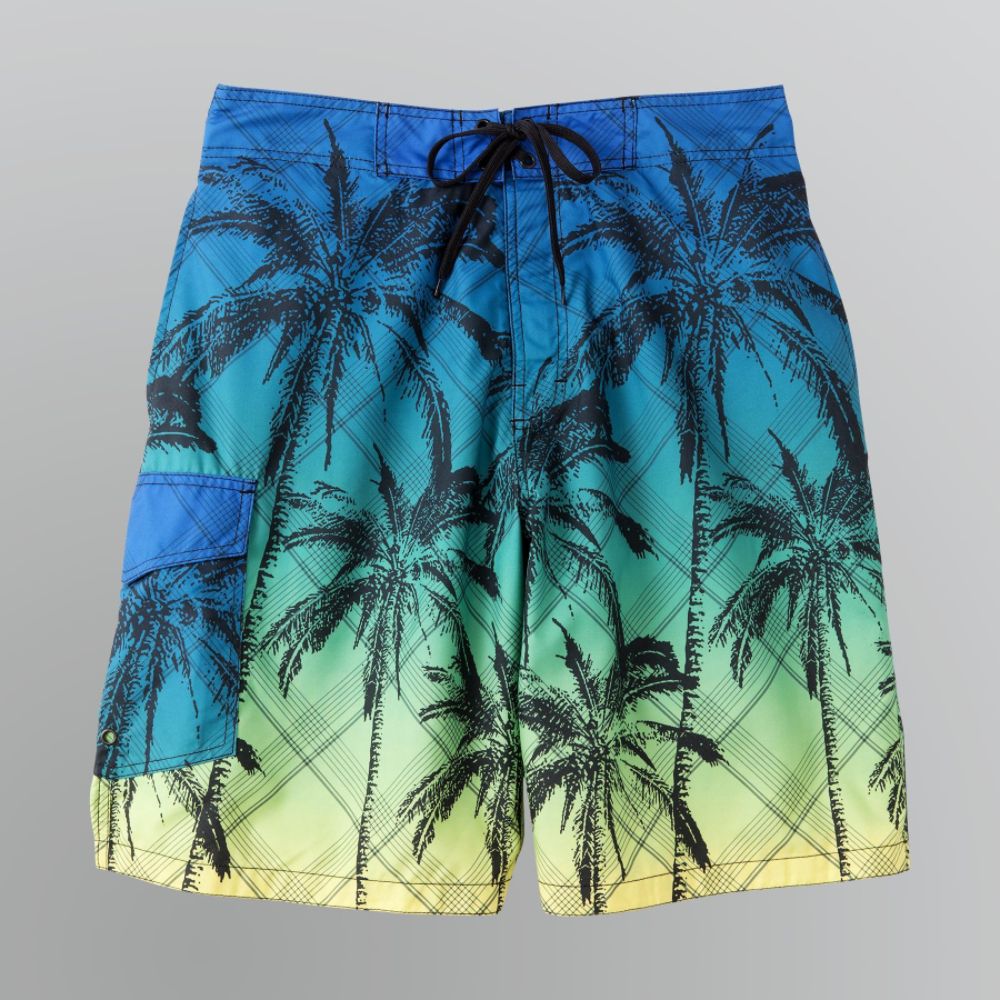 Men's Palm Tree Swim Trunks