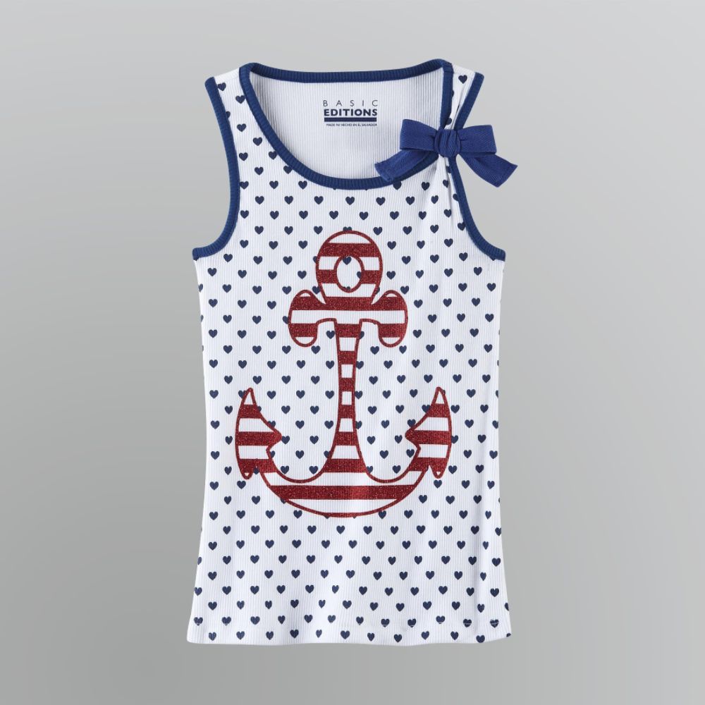 Basic Editions Girl's Ribbed Tank Top at Kmart.com