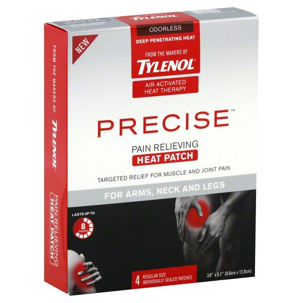 Tylenol Pain Relieving Heat Patch, Regular, Odorless 4 patches at Kmart.com