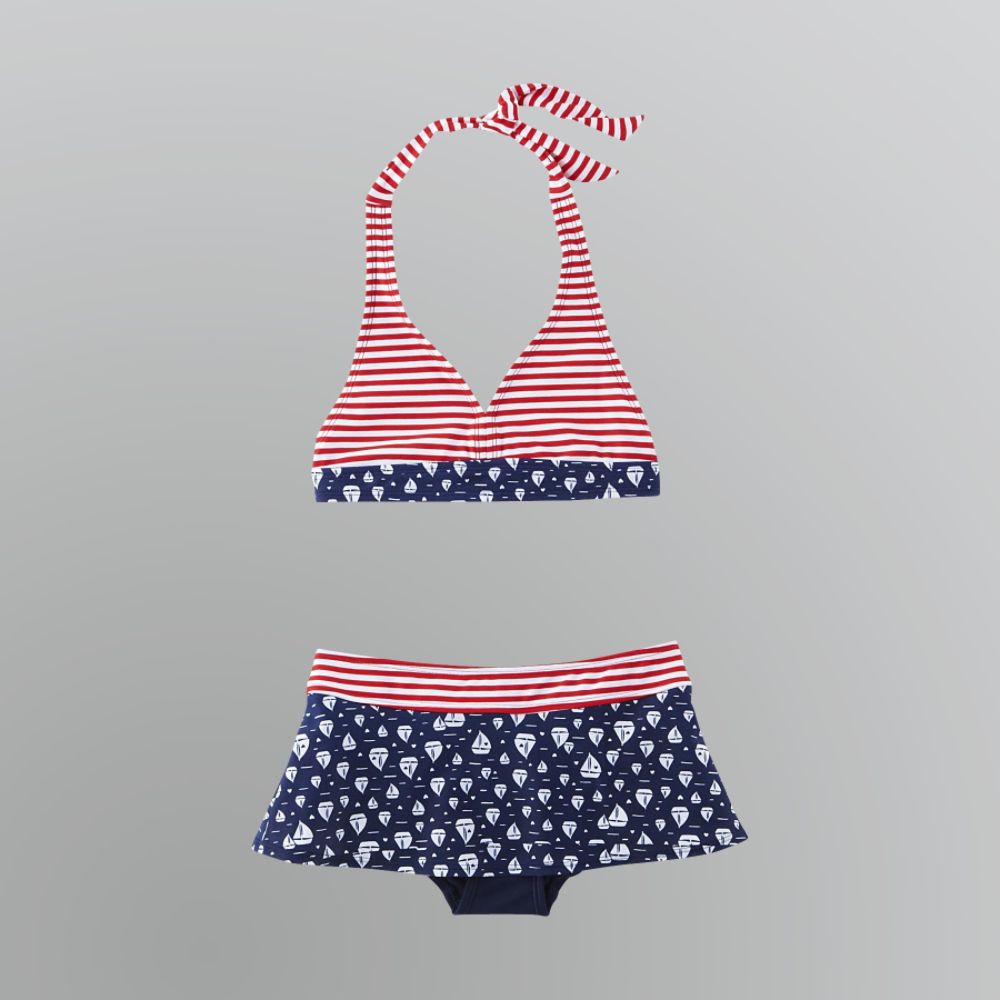 Joe Boxer Girl's Sailboats and Stripes Bikini at Kmart.com