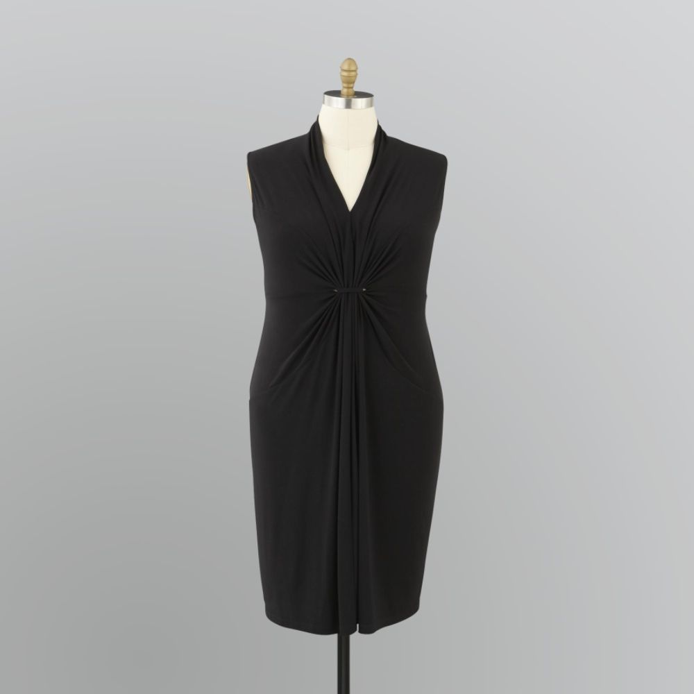 Jaclyn Smith Women's Plus Jersey Knit Dress at Sears.com