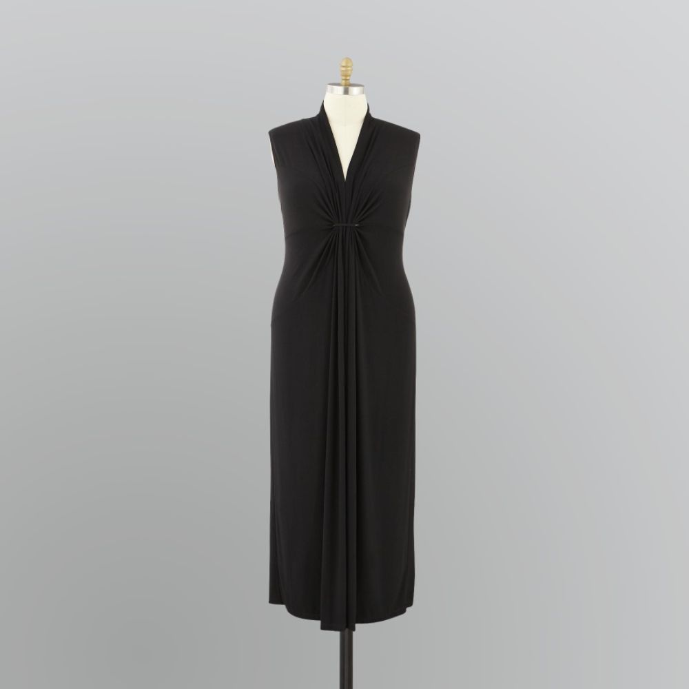 Jaclyn Smith Women's Plus Jersey Maxi Dress at Sears.com