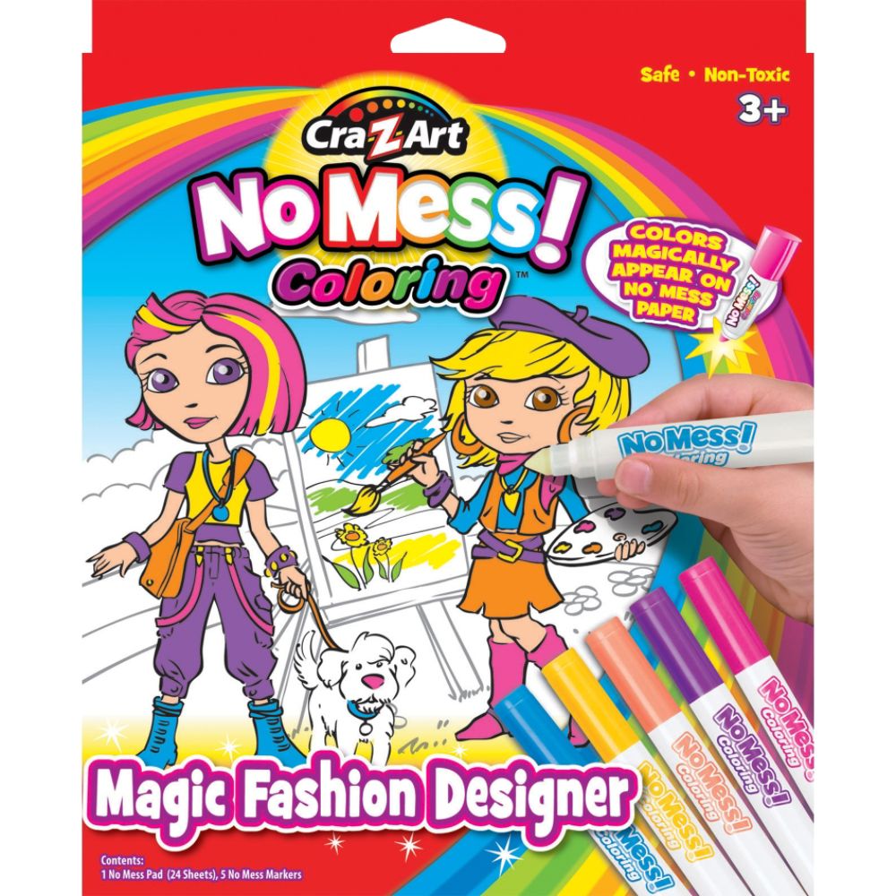Cra-Z-Art No Mess Coloring Magic Fashion Designer at Kmart.com