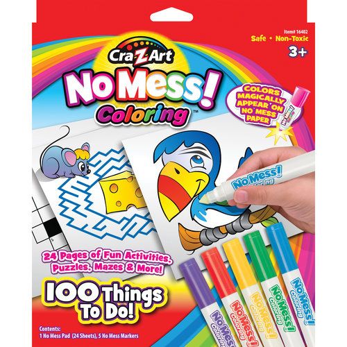 Cra-Z-Art No Mess Coloring 100 Things To Do at Kmart.com