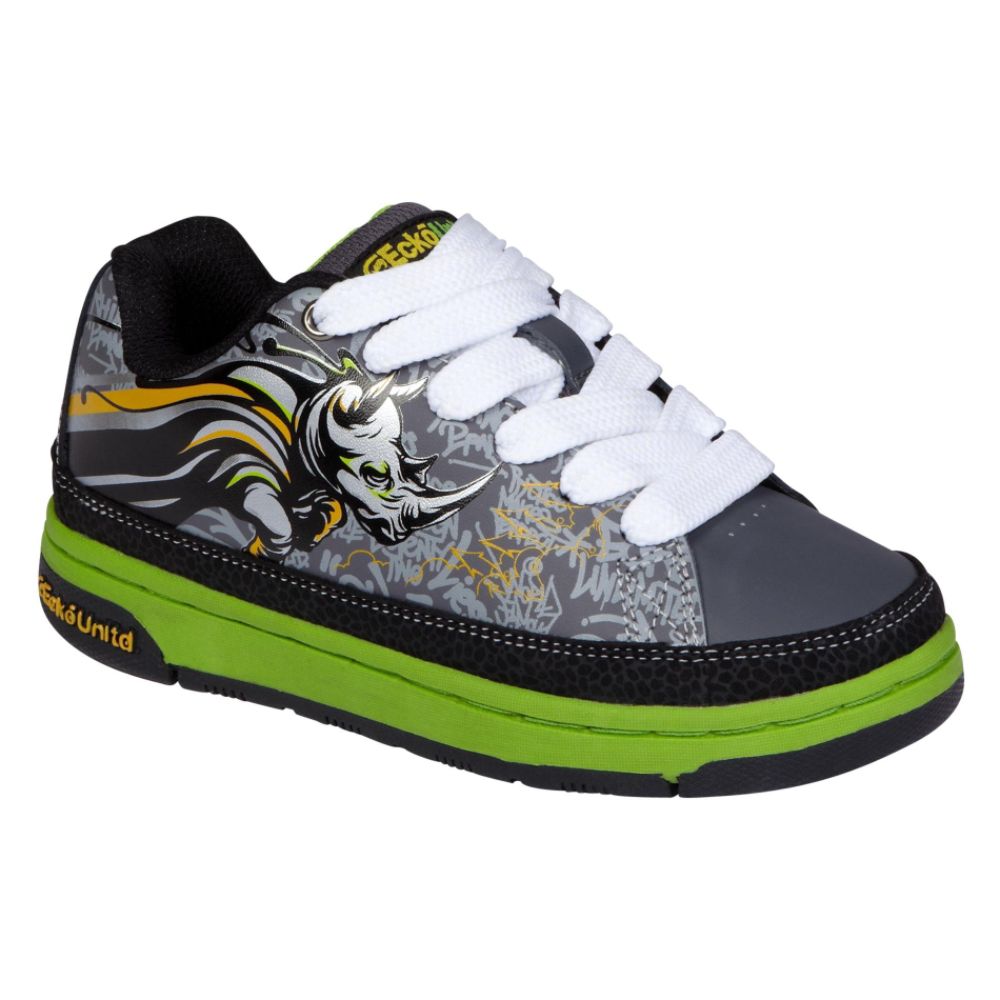 Marc Ecko Boy's Rhino Call Athletic Shoe - Grey/Green