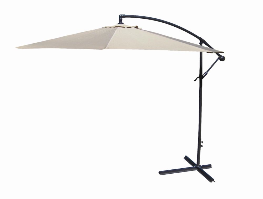 10' Offset Umbrella in Natural at Kmart.com