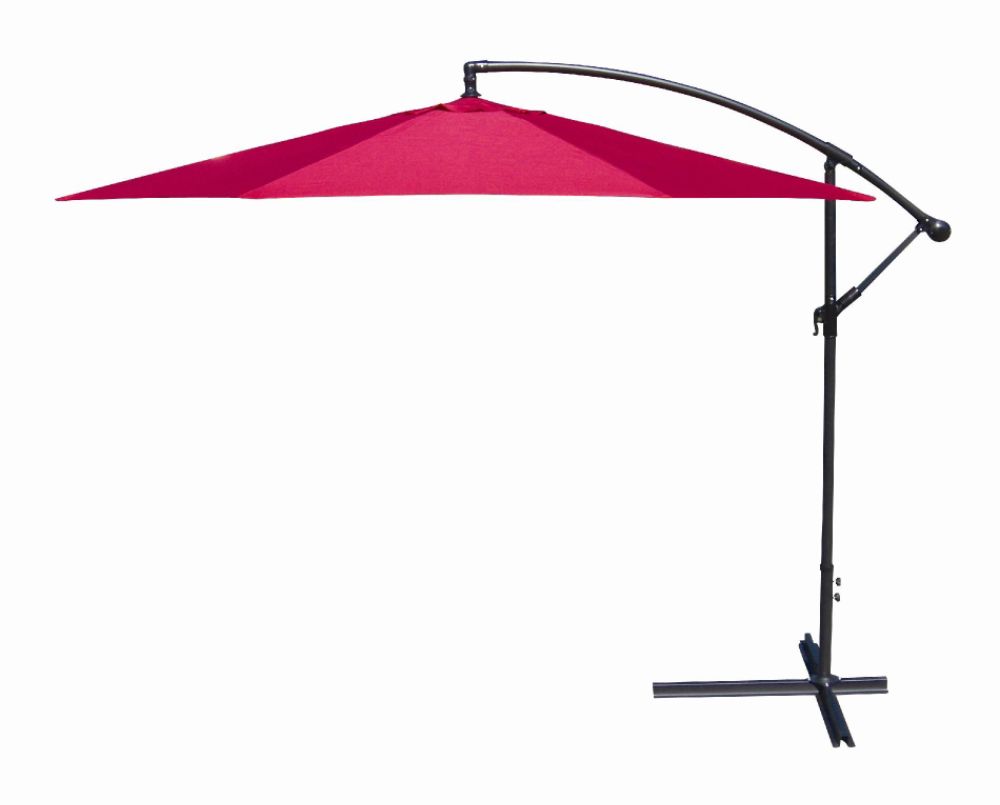 10' Offset Umbrella in Red at Kmart.com
