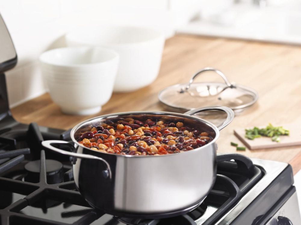 Sandra by Sandra Lee 3QT Stainless Steel Soup Pot