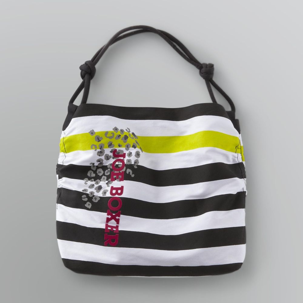 Joe Boxer Canvas Shopper Bag